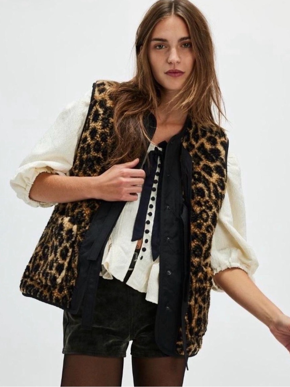 DAMSON MADDER Marta Borg Gilet Bow Vest